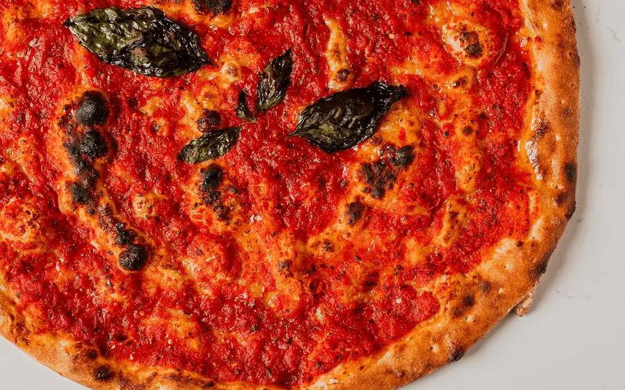 Fresh pizzas from the Pazza Pizza oven