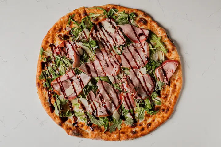 Arugula Prosciutto Pizza
